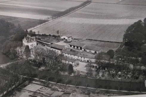 Millepetit from the air c1950