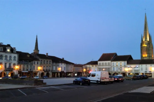 Square at Night