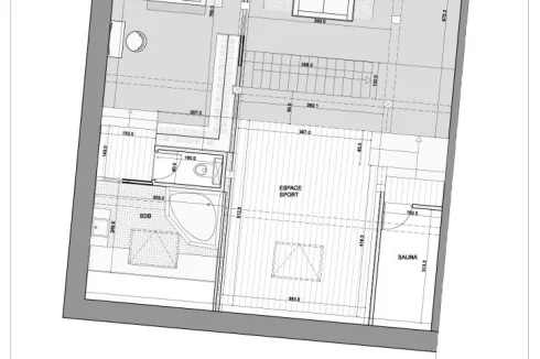 project plan attic left part