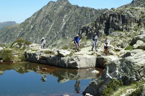 The Lake district above Bareges, Neouvielle