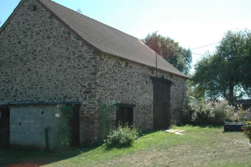 Large stone barn