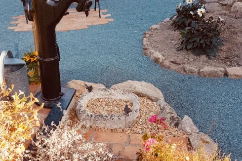 Water Feature in landscaped gardens