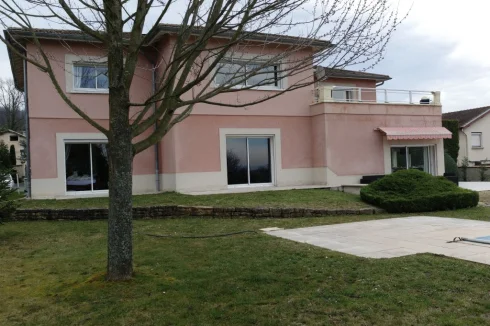 Garden view of the house