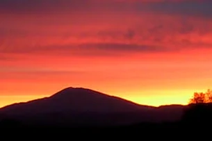 The Mont Ventoux, sunrise