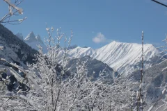 South east to Italy from balcony winter